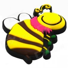 4.5 x 4cm Bee Cute Cartoon Magnets Rubber Stickers 4.5 x 4cm Bee Cute Cartoon Magnets Rubber Stickers