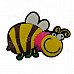 4.5 x 4cm Bee Cute Cartoon Magnets Rubber Stickers 4.5 x 4cm Bee Cute Cartoon Magnets Rubber Stickers