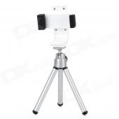 Multifunctional 360' Rotating Adjustable Holder + Tripod - White + Black + Silver