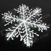 Christmas Decoration Sticking Snowflake - White (3 PCS)