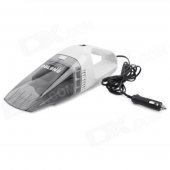 DBL-370 Wet / Dry Car Dust Vacuum Cleaner - Black + White (DC 12V)