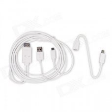 MOCREO Micro USB 1080p MHL to HDMI Adapter Cable for Samsung/ HTC/ other Smart Phone with MHL Port MOCREO Micro USB 1080p MHL to HDMI Adapter Cable for Samsung/ HTC/ other Smart Phone with MHL Port