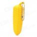 Creative Metal Corn Style Butane Gas Lighter - Yellow