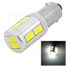 QCD-02 BA9S 5W 300lm 6500K 10-LED White Light Car LED Bulb - Silver + Yellow 9(12~24V) QCD-02 BA9S 5W 300lm 6500K 10-LED White Light Car LED Bulb - Silver + Yellow 9(12~24V)