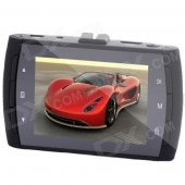 AFANV A806 2.7" TFT LCD 3.0 MP CMOS HD 1080P Wide Angle Car DVR Camcorder w/ 2-IR LED - Black
