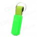 005 Mini Portable Butane Gas Lighter w/ Key Ring - Green
