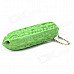110 Fun Little Bitter Gourd Shaped Butane Gas Lighter - Green