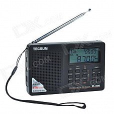 TECSUN PL-606 2" LCD Full-Band FM / MW / SW / LW Stereo DSP Radio Receiver - Black (2 x R6) TECSUN PL-606 2" LCD Full-Band FM / MW / SW / LW Stereo DSP Radio Receiver - Black (2 x R6)