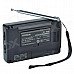 TECSUN PL-606 2" LCD Full-Band FM / MW / SW / LW Stereo DSP Radio Receiver - Black (2 x R6) TECSUN PL-606 2" LCD Full-Band FM / MW / SW / LW Stereo DSP Radio Receiver - Black (2 x R6)