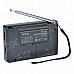 TECSUN PL-380 2.2" LCD AM / FM Stereo World Band DSP Receiver w/ 550-Channel Memory Function - Black TECSUN PL-380 2.2" LCD AM / FM Stereo World Band DSP Receiver w/ 550-Channel Memory Function - Black