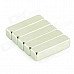 25.4 x 6.4 x 6.4mm Powerful NdFeB Magnet - Silver (5 PCS) 25.4 x 6.4 x 6.4mm Powerful NdFeB Magnet - Silver (5 PCS)