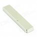 40 x 10 x 5mm Powerful NdFeB Magnet - Silver (2 PCS) 40 x 10 x 5mm Powerful NdFeB Magnet - Silver (2 PCS)