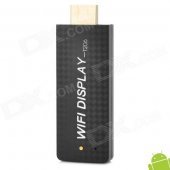 Full HD 1080P WiFi Display Dongle Stick - Black