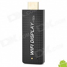 Full HD 1080P WiFi Display Dongle Stick - Black
