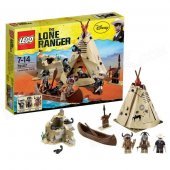 Genuine LEGO® the Comanche Camp with the Lone Ranger and Tonto - 79107