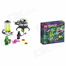 Genuine Lego Spring Michelangelo out of The Kraang's Lab - 79100 Genuine Lego Spring Michelangelo out of The Kraang's Lab - 79100