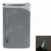 6471 Fashionable Business Green Flame Butane Lighter - Grey 6471 Fashionable Business Green Flame Butane Lighter - Grey