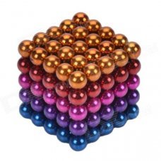 CHEERLINK BG-125 5mm Neodymium Iron DIY Educational Toys Set - Multicolored (125 PCS) CHEERLINK BG-125 5mm Neodymium Iron DIY Educational Toys Set - Multicolored (125 PCS)