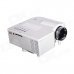 Geekwire LP-3A Portable LED Projector w/ HDMI, VAG, USB 2.0, AV, SD, RC - White (US Plug) Geekwire LP-3A Portable LED Projector w/ HDMI, VAG, USB 2.0, AV, SD, RC - White (US Plug)