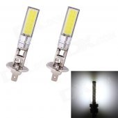 H1 12W 840lm COB LED White Car Fog Light (12V / 2 PCS)