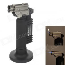 HONEST BCH500 High Quality Multi Purpose 1300'C Windproof Straight Lighter - Black + Silver HONEST BCH500 High Quality Multi Purpose 1300'C Windproof Straight Lighter - Black + Silver