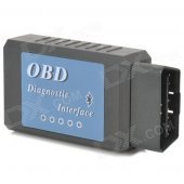 Auto Car Diagnostic Scan Tool - Black + Light Blue