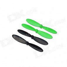 Hubsan H107-A36 Rotor BG for H107C R/C Quadcopter - Green + Black (4 PCS) Hubsan H107-A36 Rotor BG for H107C R/C Quadcopter - Green + Black (4 PCS)