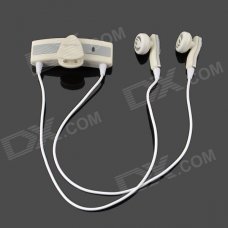 Roman S536 Fashionable Wireless Handsfree Bluetooth Headset - White + Silver Roman S536 Fashionable Wireless Handsfree Bluetooth Headset - White + Silver