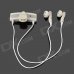 Roman S536 Fashionable Wireless Handsfree Bluetooth Headset - White + Silver Roman S536 Fashionable Wireless Handsfree Bluetooth Headset - White + Silver