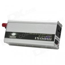 1500W DC 12V to AC 220V Power Inverter - Silver 1500W DC 12V to AC 220V Power Inverter - Silver