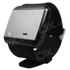 RuiQ Uwatch2 1.5" LCD Smartwatch Bluetooth V3.0 Watch Support Message Display - Black + Silver RuiQ Uwatch2 1.5" LCD Smartwatch Bluetooth V3.0 Watch Support Message Display - Black + Silver