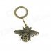 Bee Style Zinc Alloy Keychain - Bronze