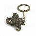 Bee Style Zinc Alloy Keychain - Bronze