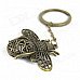 Bee Style Zinc Alloy Keychain - Bronze