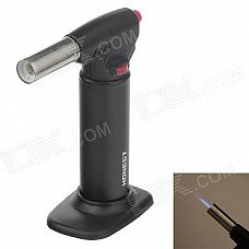 HONEST BCH501 High Quality Multi Purpose Windproof Straight Lighter - Black + Silver + Red HONEST BCH501 High Quality Multi Purpose Windproof Straight Lighter - Black + Silver + Red