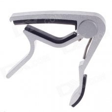Alice A007D Aluminum Alloy Clip-On Quick Release Capo for Acoustic Guitar - Silver + Black Alice A007D Aluminum Alloy Clip-On Quick Release Capo for Acoustic Guitar - Silver + Black