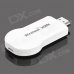 Wireless HDMI Convertor for Iphone / Ipad / Android Phones + More - White + Silver Wireless HDMI Convertor for Iphone / Ipad / Android Phones + More - White + Silver
