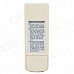 MINI K-100E 1.8" Screen Remote Controller for Air-condition - Beige MINI K-100E 1.8" Screen Remote Controller for Air-condition - Beige