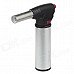 HONEST BCH501 High Quality Multi Purpose Windproof Straight Lighter - Black + Silver + Red HONEST BCH501 High Quality Multi Purpose Windproof Straight Lighter - Black + Silver + Red