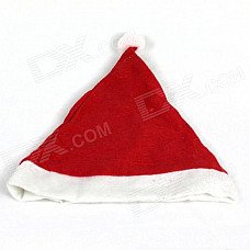 Stylish Nonwoven Christmas Hat - Red + White