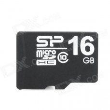 SP C10 16G High Speed Micro SDHC / TF Memory Card - Black + White (16GB / Class 10) SP C10 16G High Speed Micro SDHC / TF Memory Card - Black + White (16GB / Class 10)