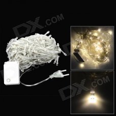 8 Mode 200 Warm White Light LED Decorative Lamp Strip for X'Mas - Translucent (AC 220V) 8 Mode 200 Warm White Light LED Decorative Lamp Strip for X'Mas - Translucent (AC 220V)
