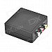 AV / CVBS / RCA to HDMI 1080P Audio Video Converter - Black + Silver + White AV / CVBS / RCA to HDMI 1080P Audio Video Converter - Black + Silver + White