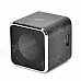 MUSIC ANGEL JH-MD07U Mini Portable Media Player Speaker w/ TF / FM - Black MUSIC ANGEL JH-MD07U Mini Portable Media Player Speaker w/ TF / FM - Black