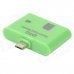 OTG Smart Card Reader for Samsung i9300 / i9500 / i9200 / N9000 - Green OTG Smart Card Reader for Samsung i9300 / i9500 / i9200 / N9000 - Green