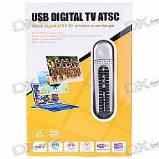 Hybrid ATSC Digital + NTSC Analog USB 2.0 HDTV/TV Tuner/Receiver Stick Hybrid ATSC Digital + NTSC Analog USB 2.0 HDTV/TV Tuner/Receiver Stick
