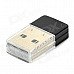 USB-2.0 Mini 150Mbps WiFi Wireless LAN Adapter - Silver + Black USB-2.0 Mini 150Mbps WiFi Wireless LAN Adapter - Silver + Black