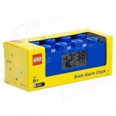 Genuine LEGO® Giant Brick Alarm Clock - Blue