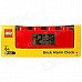 LEGO Brick Alarm Clock - Red