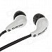 Stylish In-Ear Earphones w/ Microphone for Iphone / BlackBerry / Samsung (3.5mm Plug / 115cm-Cable) Stylish In-Ear Earphones w/ Microphone for Iphone / BlackBerry / Samsung (3.5mm Plug / 115cm-Cable)